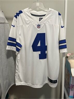 NFL Nike On Field Dak Prescott 4 Dallas Cowboys Jersey size Large